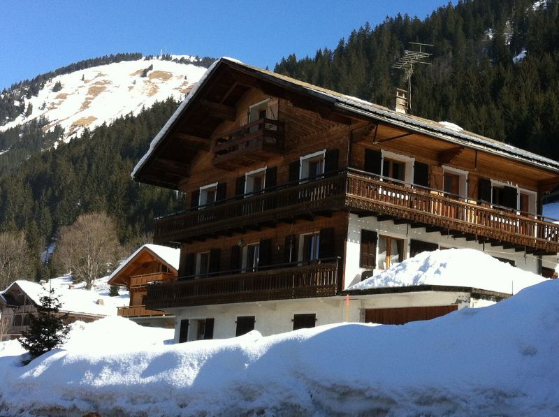 foto 1 Huurhuis van particulieren Chtel appartement Rhne-Alpes Haute-Savoie Het aanzicht van de woning