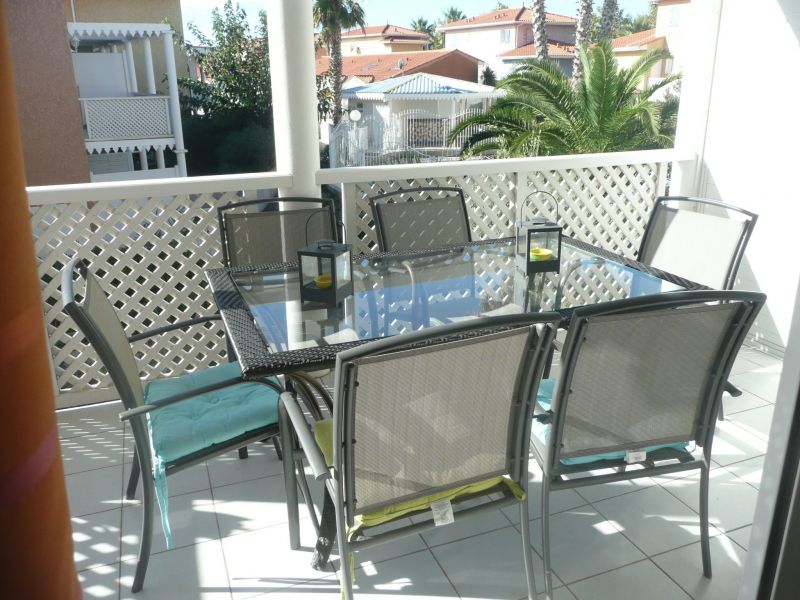 foto 9 Huurhuis van particulieren Cap d'Agde appartement Languedoc-Roussillon Hrault Terras