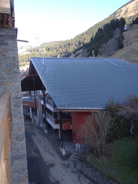 foto 3 Huurhuis van particulieren Chtel appartement Rhne-Alpes Haute-Savoie Uitzicht vanaf het balkon