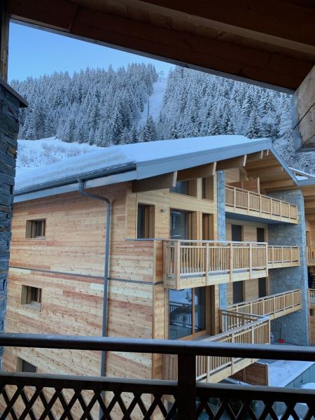 foto 4 Huurhuis van particulieren Chtel appartement Rhne-Alpes Haute-Savoie Uitzicht vanaf het balkon