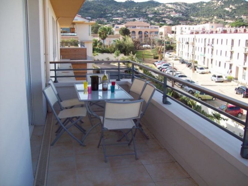 foto 14 Huurhuis van particulieren Calvi appartement Corsica Haute-Corse Uitzicht vanaf het balkon