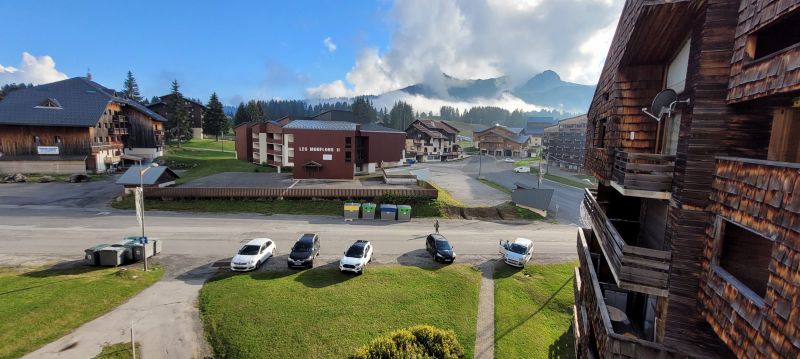 foto 23 Huurhuis van particulieren Praz de Lys Sommand appartement Rhne-Alpes Haute-Savoie Uitzicht vanaf het balkon