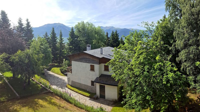 foto 8 Huurhuis van particulieren Font Romeu appartement Languedoc-Roussillon Pyrnes-Orientales Uitzicht vanaf het balkon