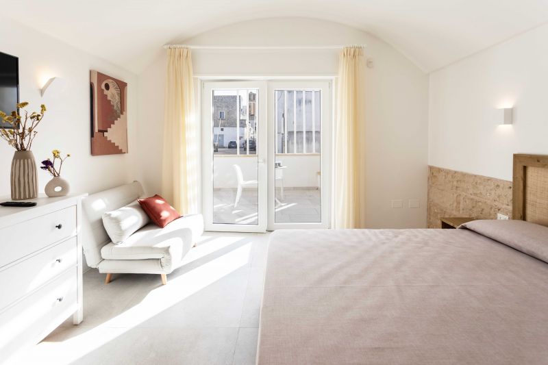 foto 0 Huurhuis van particulieren Alliste appartement Pouilles Lecce (provincie) slaapkamer