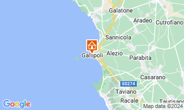 Kaart Gallipoli Appartement 125481