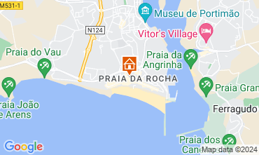 Kaart Praia da Rocha Appartement 115010
