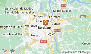Kaart Bordeaux Appartement 127662