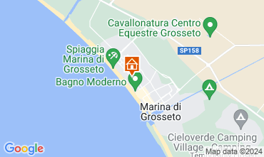 Kaart Marina di Grosseto Appartement 103011