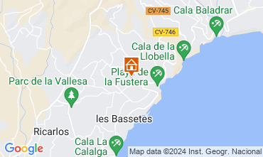 Kaart Calpe Villa 124863