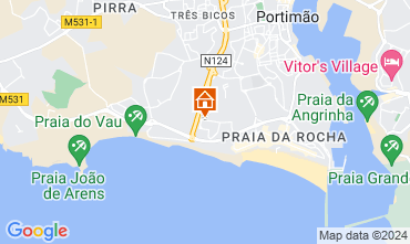 Kaart Praia da Rocha Appartement 113833