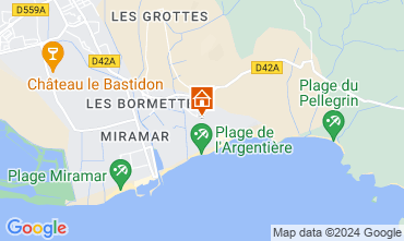 Kaart La Londe-les-Maures Appartement 68566