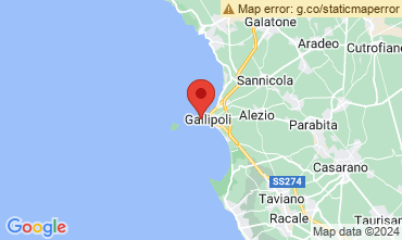 Kaart Gallipoli Appartement 128371