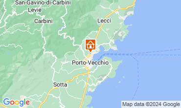 Kaart Porto Vecchio Villa 121342