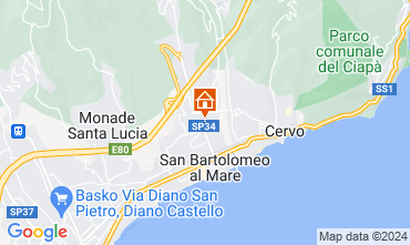 Kaart San Bartolomeo al Mare Studio 10219