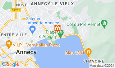 Kaart Annecy le Vieux Appartement 121753