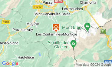 Kaart Les Contamines Montjoie Chalet 956