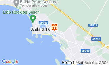 Kaart Porto Cesareo Appartement 103263
