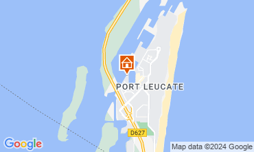 Kaart Port Leucate Appartement 83876