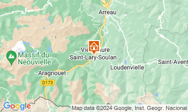 Kaart Saint Lary Soulan Appartement 110668