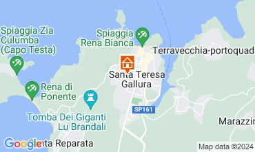 Kaart Santa Teresa di Gallura Appartement 67733