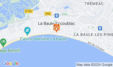 Kaart La Baule Appartement 76784