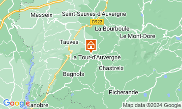 Kaart La Tour d'Auvergne Appartement 123079