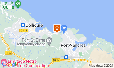 Kaart Collioure Appartement 84733