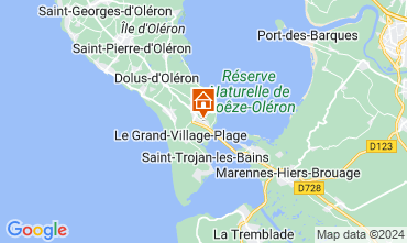 Kaart Le Chteau d'Olron Huis 6903
