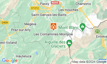 Kaart Les Contamines Montjoie Chalet 978