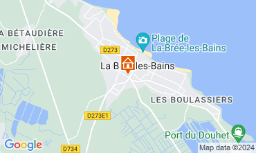 Kaart La Bre les Bains Huis 124767