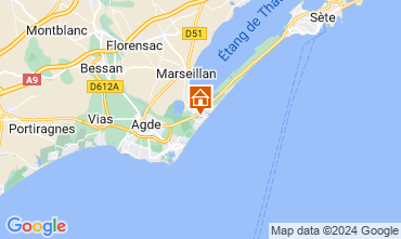 Kaart Marseillan Appartement 124636