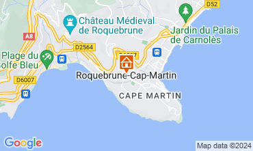 Kaart Roquebrune Cap Martin Studio 94016