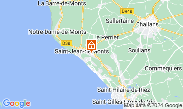 Kaart Saint Jean de Monts Huis 128816