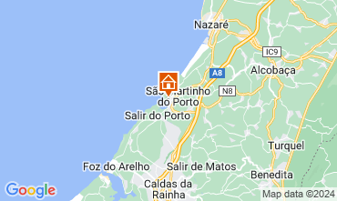 Kaart So Martinho do Porto Appartement 74218