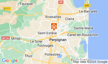 Kaart Perpignan Huis 126285