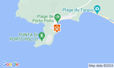 Kaart Porto Pollo Villa 118146