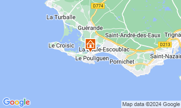 Kaart La Baule Appartement 128896