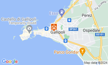 Kaart Gallipoli Appartement 127278
