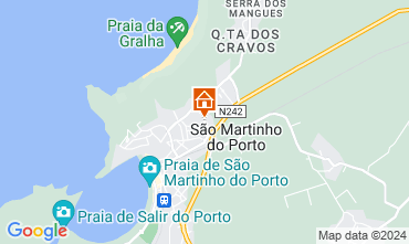 Kaart So Martinho do Porto Villa 65634