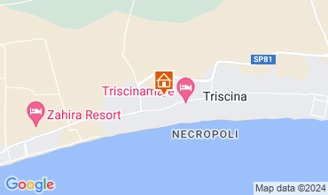 Kaart Triscina Villa 128730