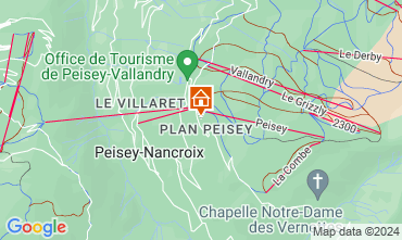 Kaart Peisey-Vallandry Appartement 4750