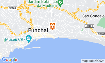 Kaart Funchal Huis 128030