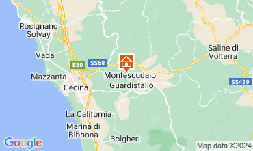 Kaart Montescudaio Studio 116189