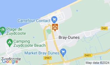 Kaart Bray-Dunes Appartement 111158