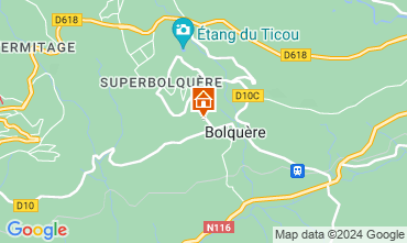 Kaart Bolqure Pyrenes 2000 Chalet 120122