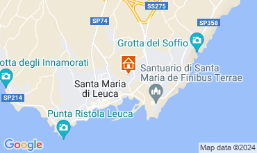 Kaart Santa Maria di Leuca Villa 79576