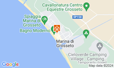 Kaart Marina di Grosseto Appartement 82312