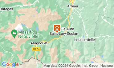 Kaart Saint Lary Soulan Appartement 116886
