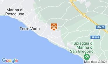 Kaart Santa Maria di Leuca Villa 76913