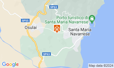 Kaart Santa Maria Navarrese Villa 110023